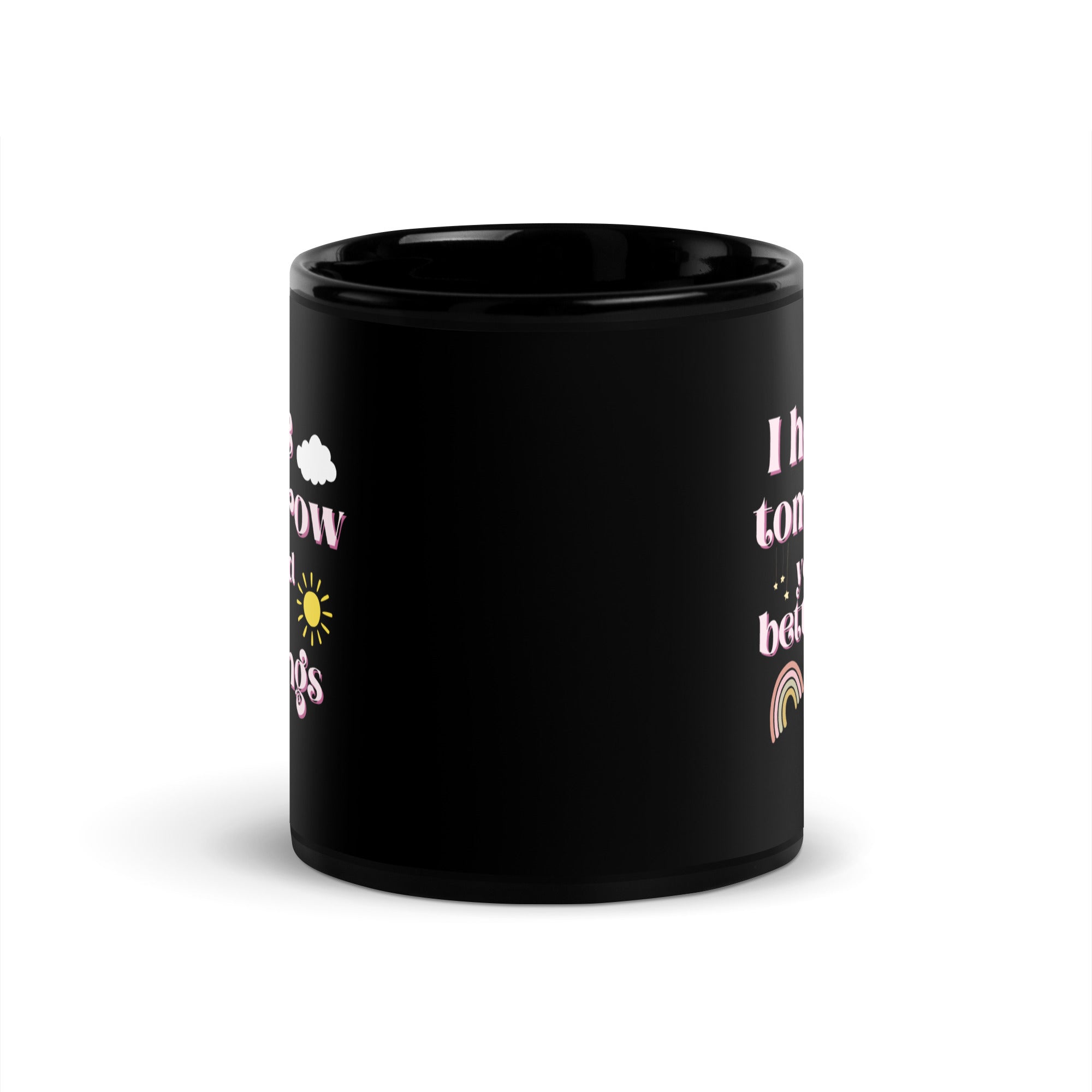 Better Things - Black Glossy Mug