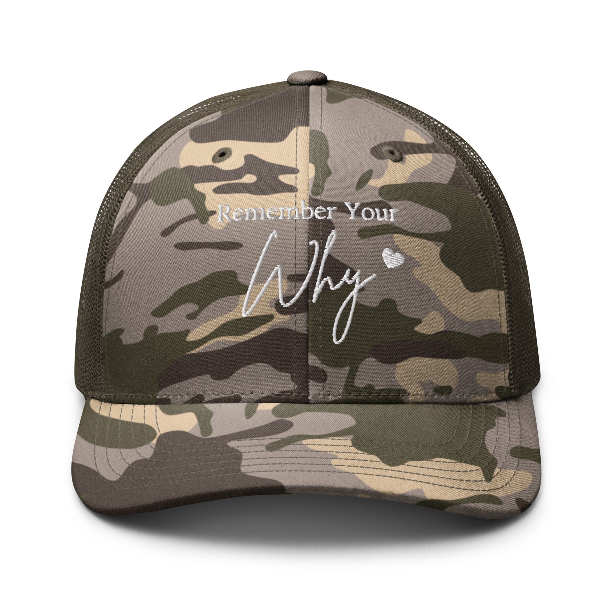 Remember - Camouflage Trucker Hat