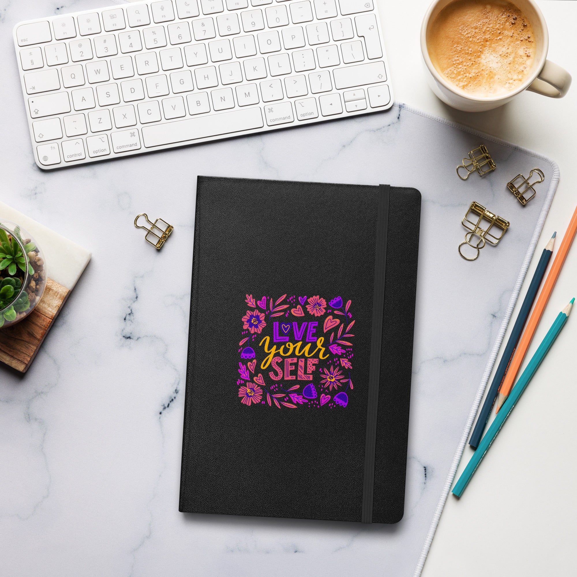 Love Yourself - Hardcover Bound Notebook