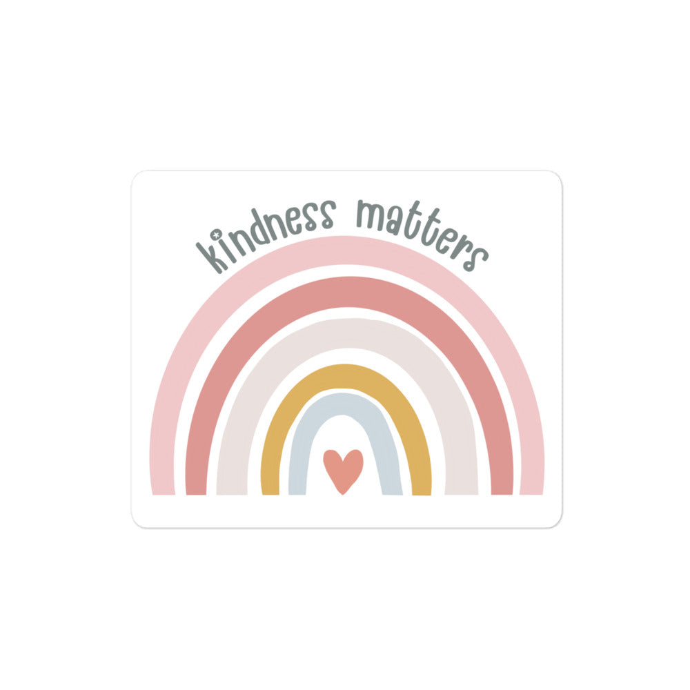 Kindness Matters - Bubble-Free Stickers