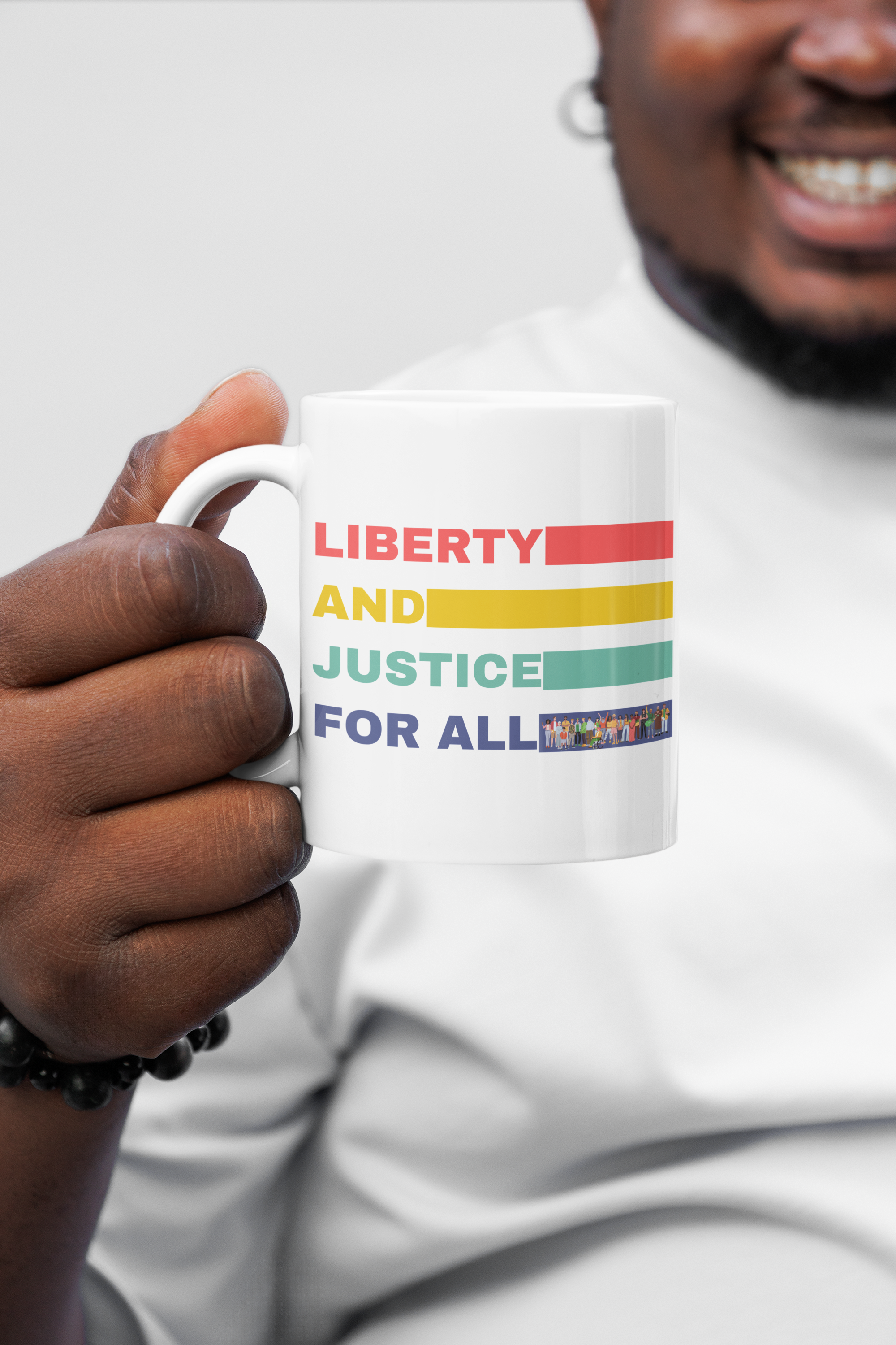 For ALL - White Glossy Mug