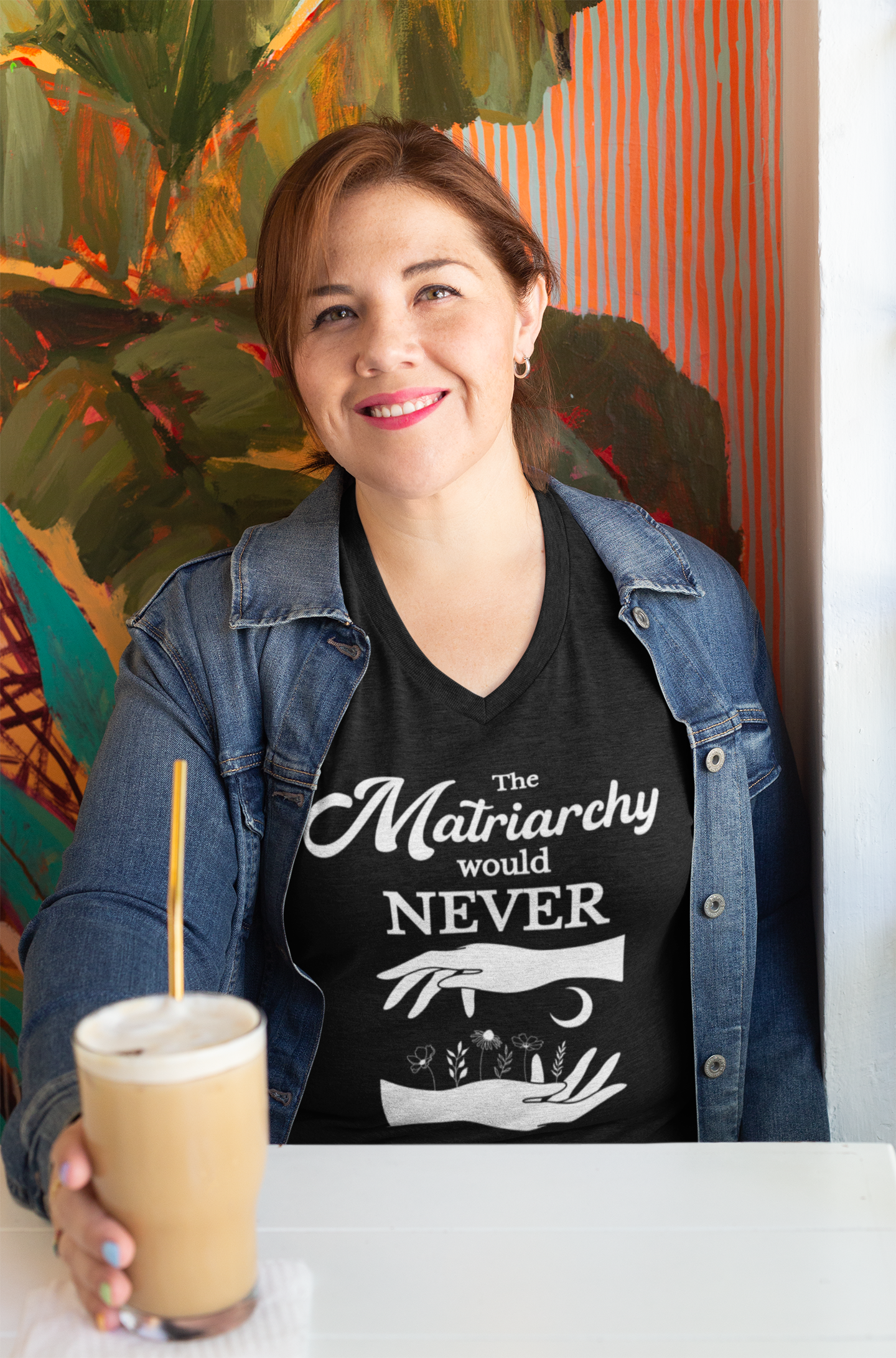 Matriarchy - Women’s Relaxed V-Neck T-Shirt