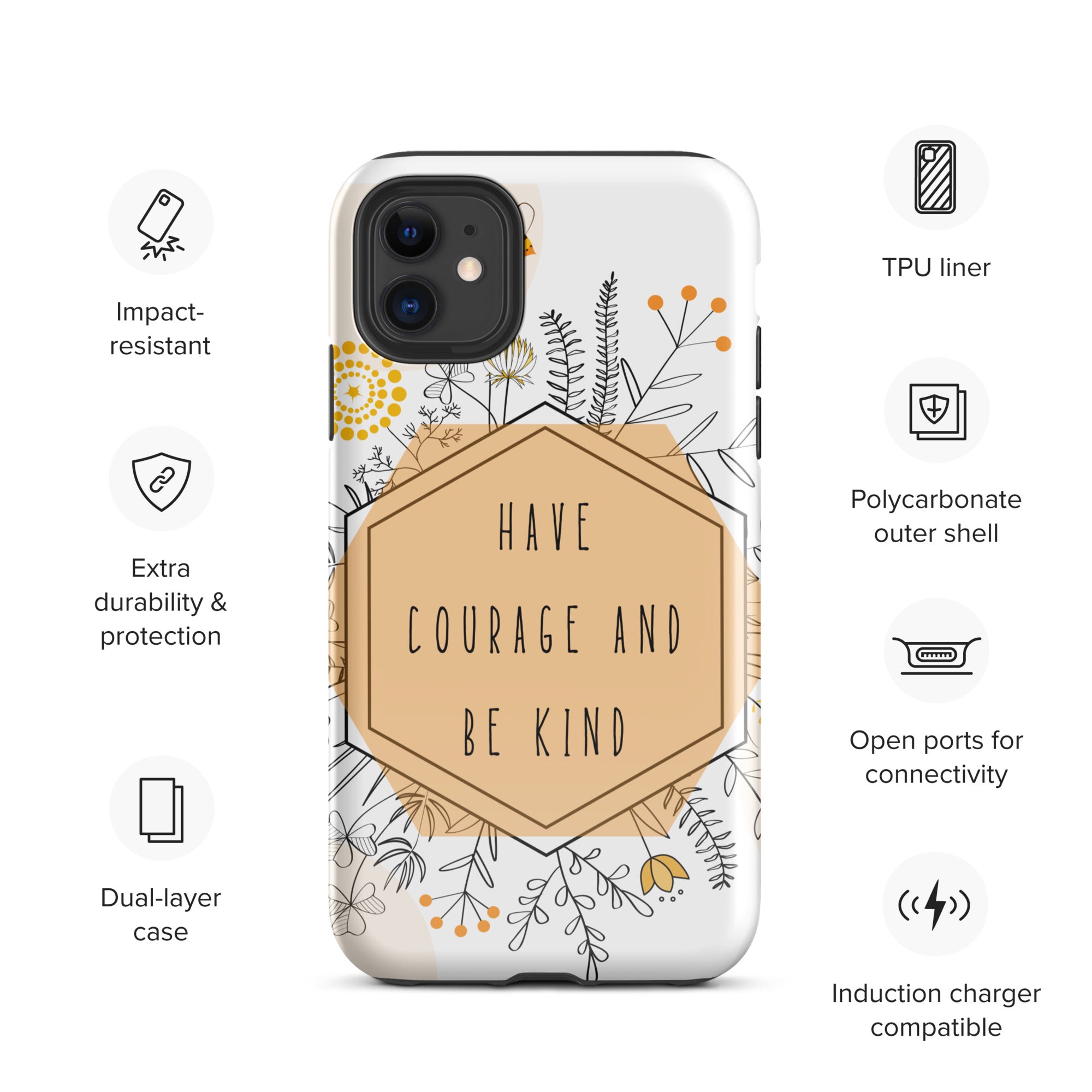 Have Courage - Tough Case for iPhone®