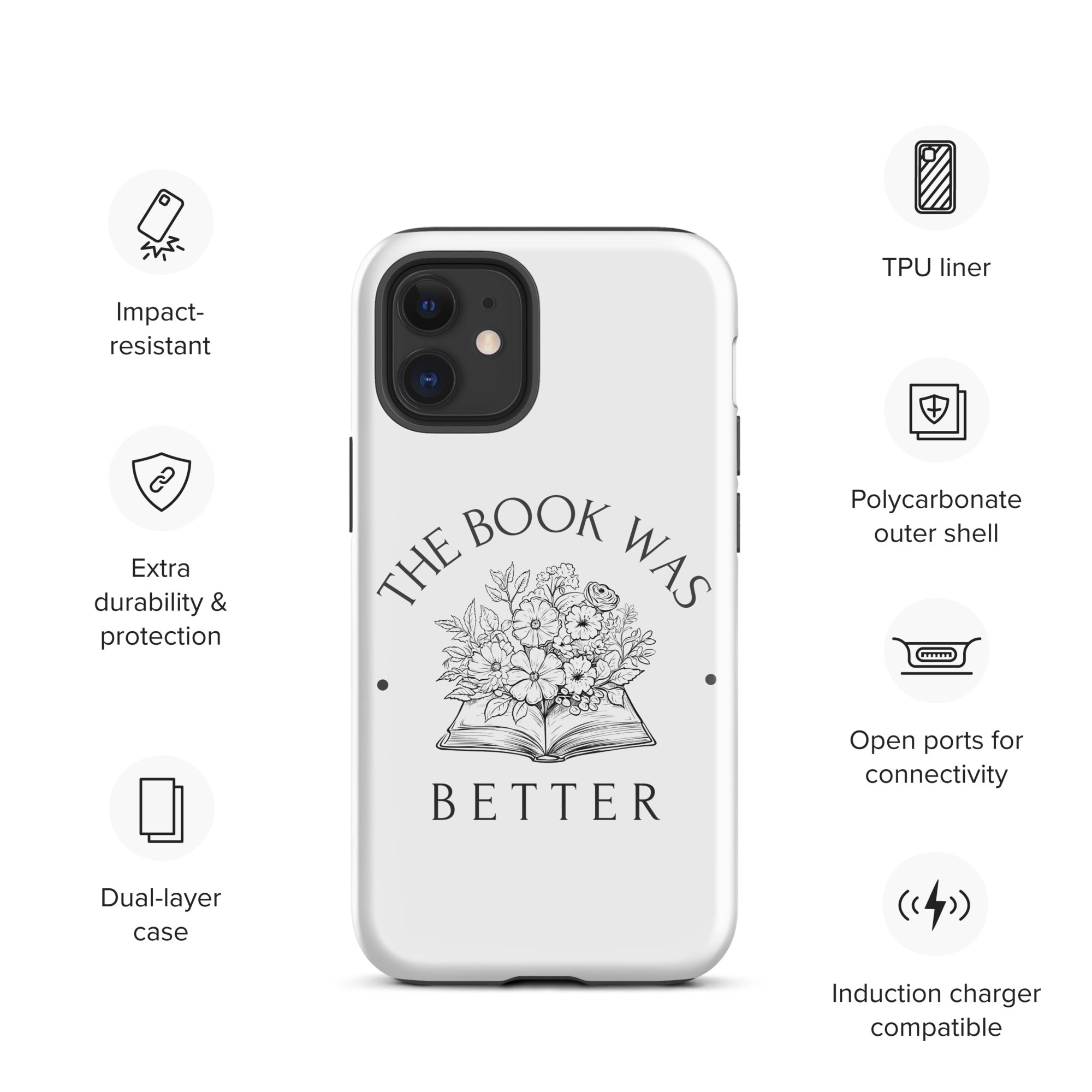 The Book Was Better - Tough Case for iPhone®