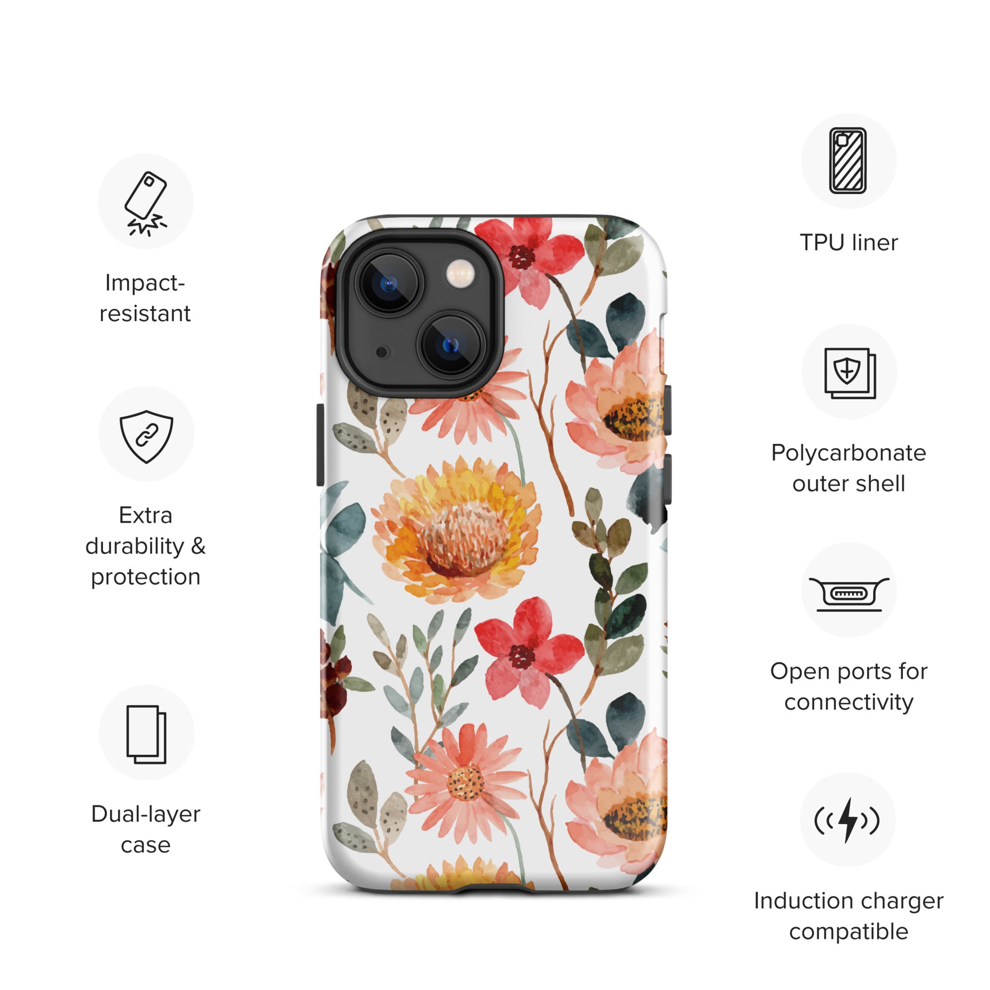 Spring in Bloom - Tough Case for iPhone®