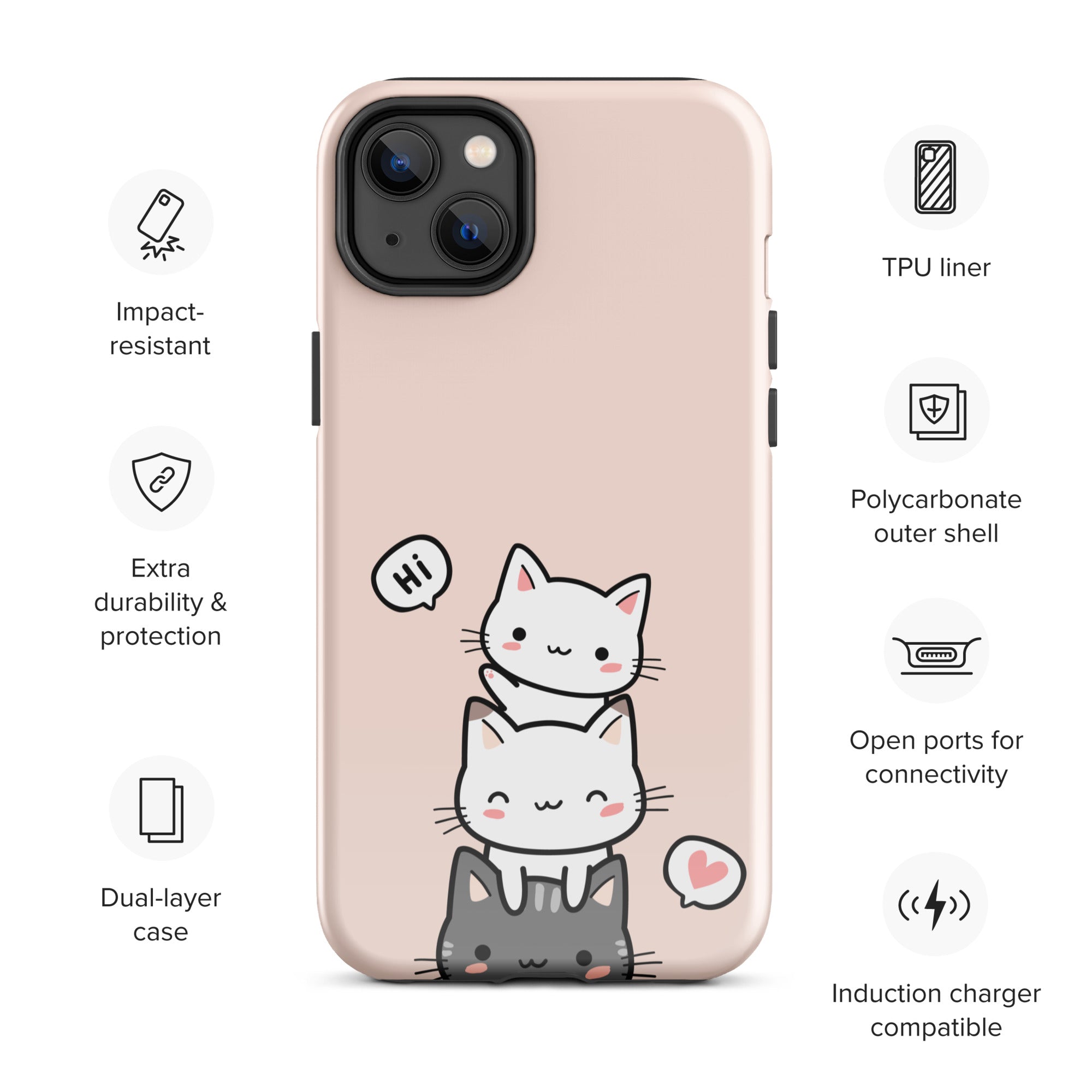 Three Mouse-keteers - Tough Case for iPhone®
