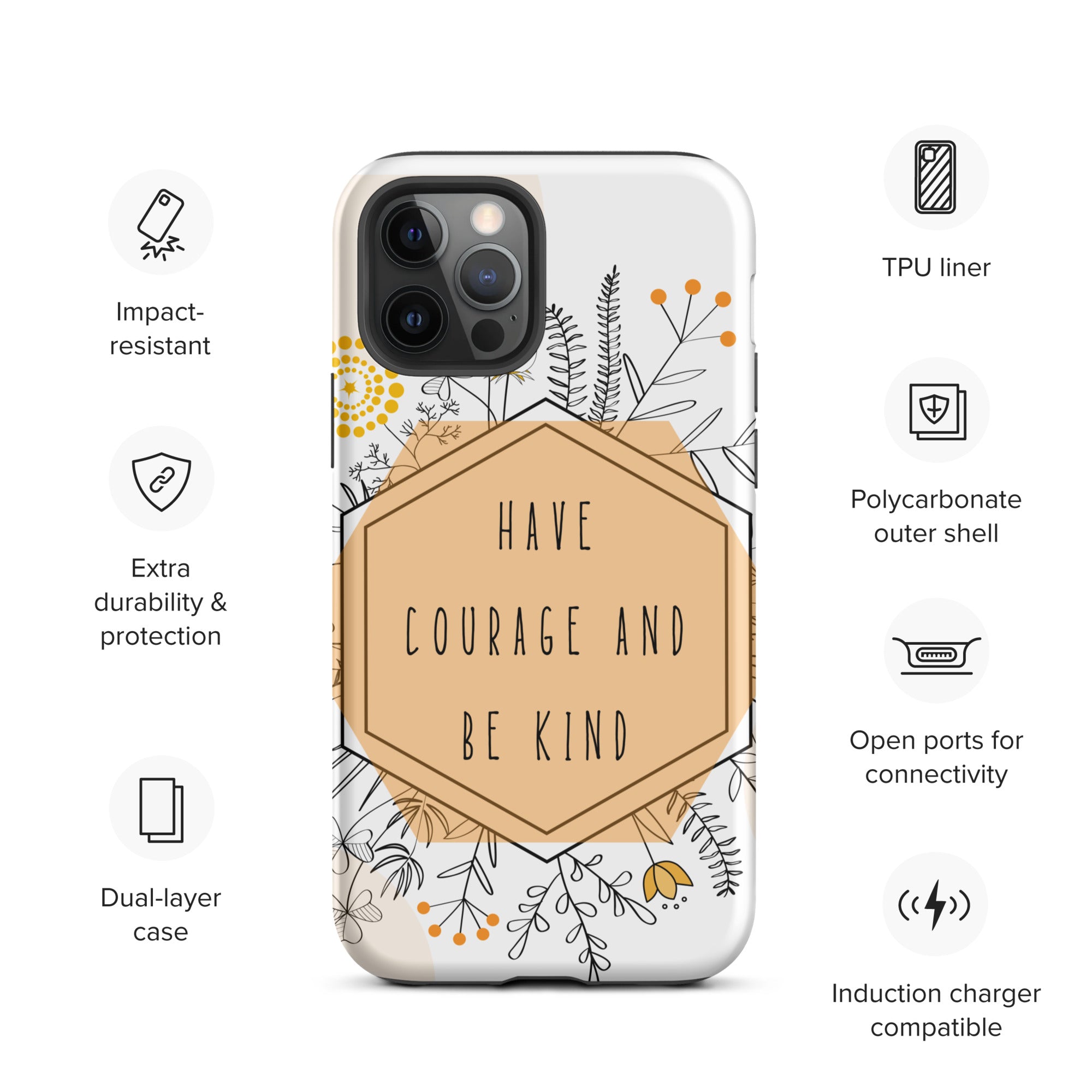 Have Courage - Tough Case for iPhone®