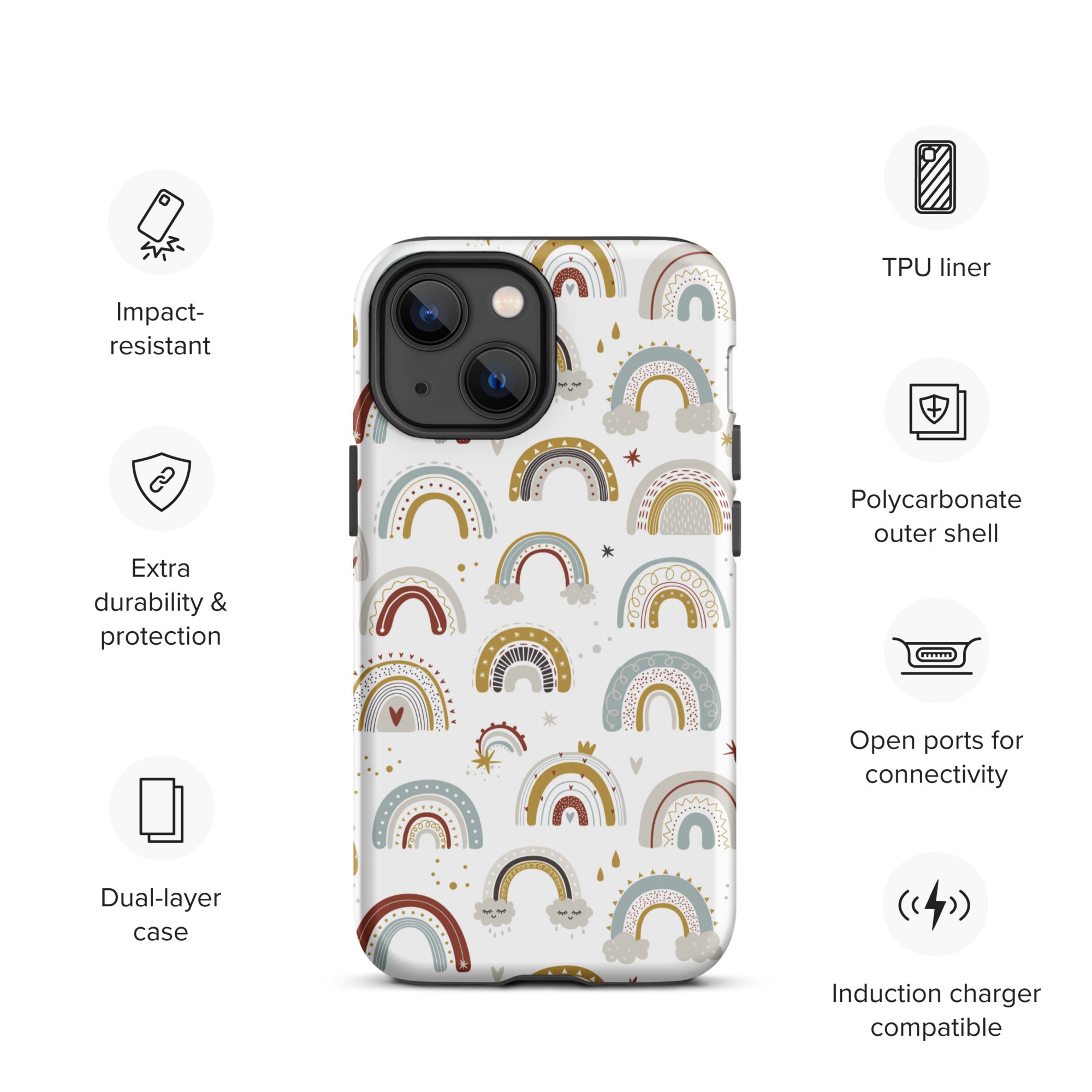 Rainbow Connection - Tough Case for iPhone®