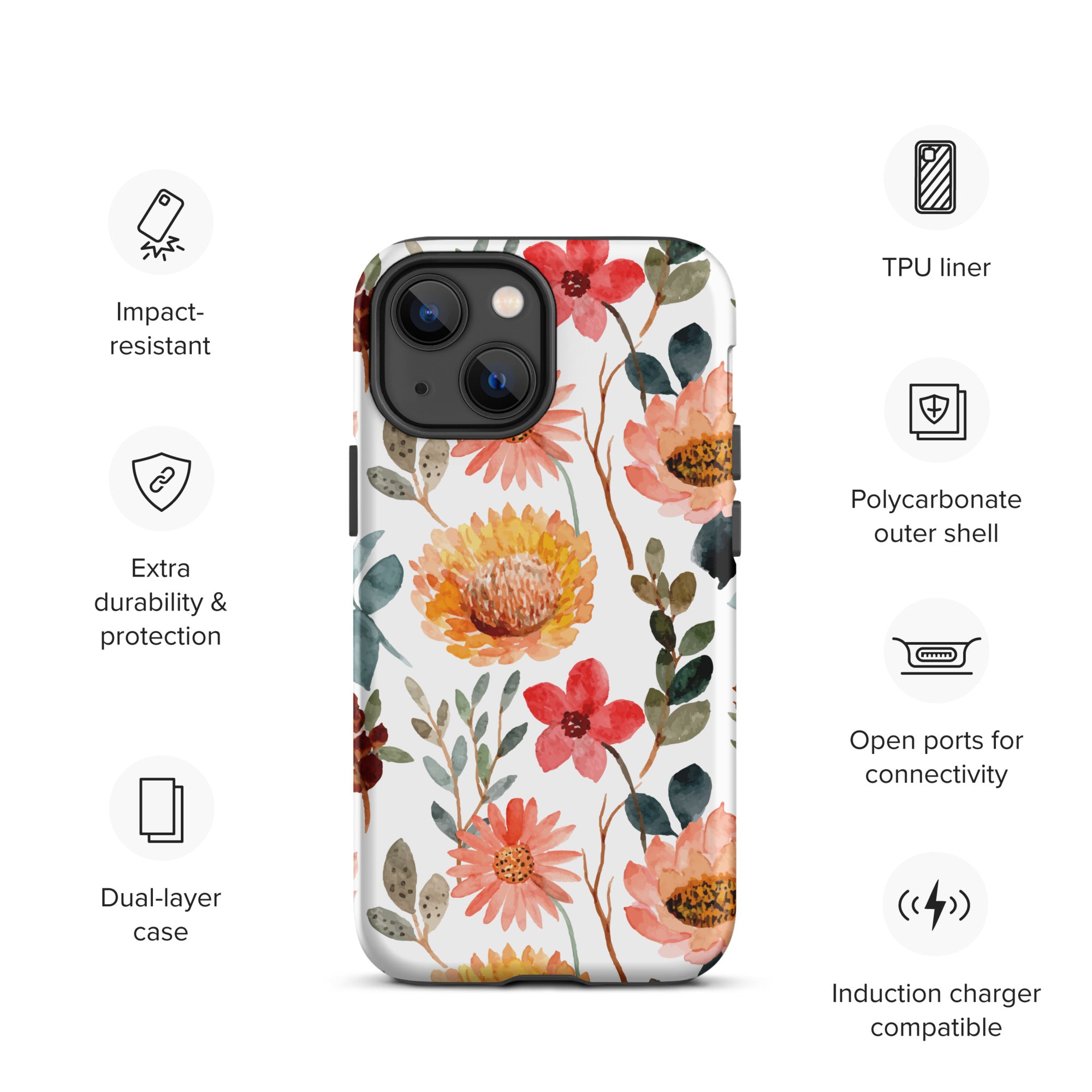 Spring in Bloom - Tough Case for iPhone®