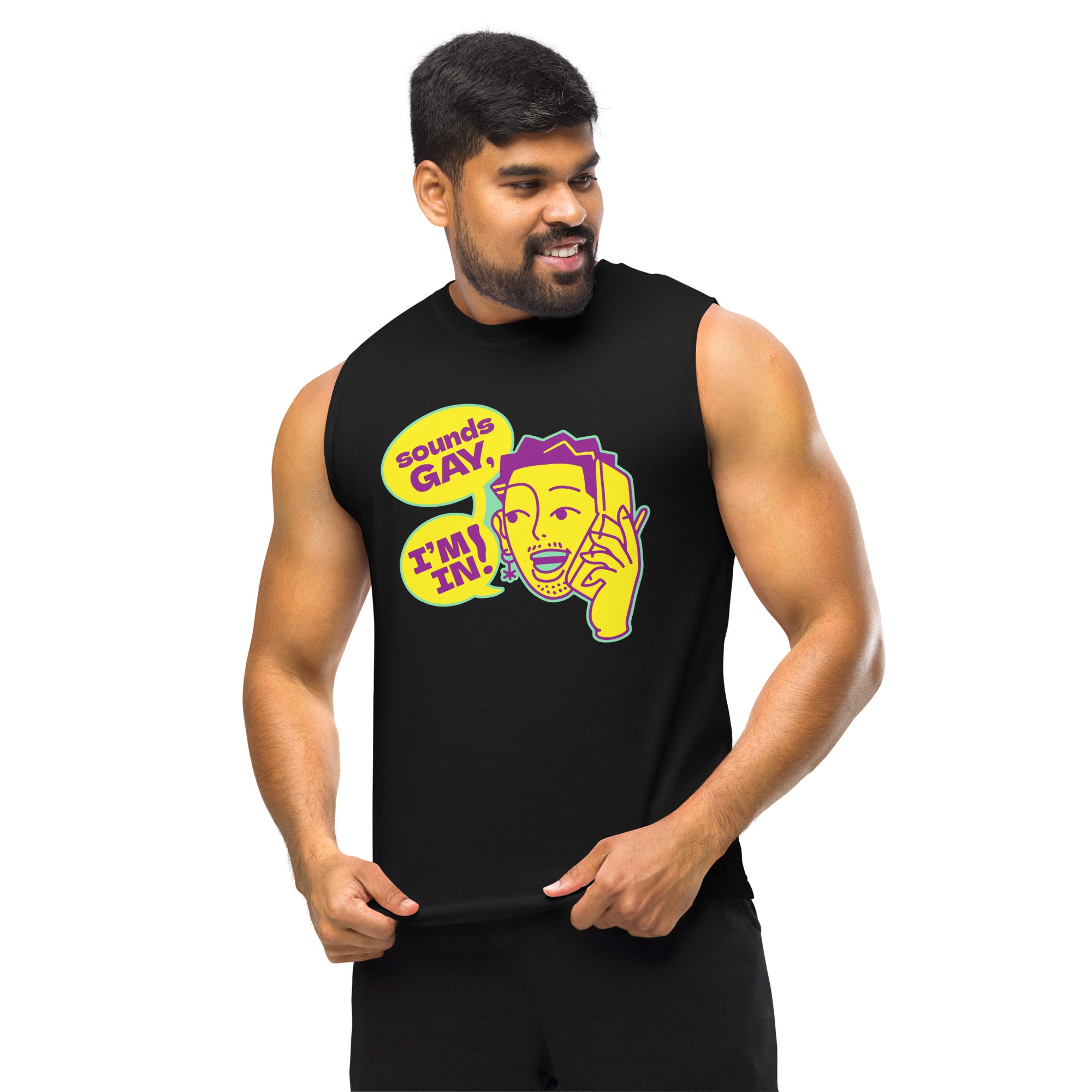 Sounds Gay - Muscle Shirt