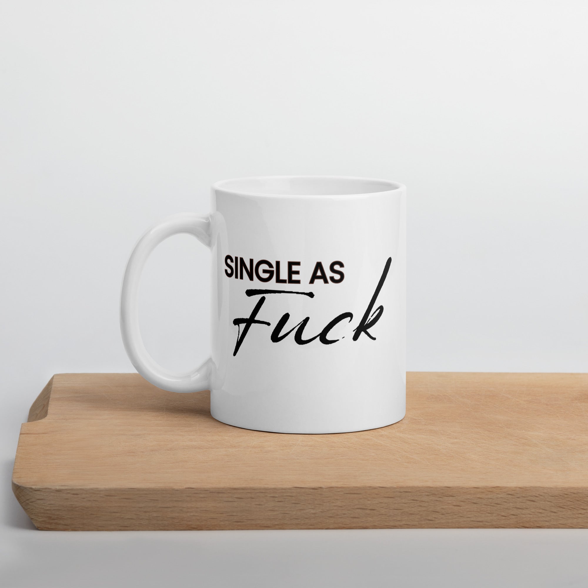 Single AF - White Glossy Mug