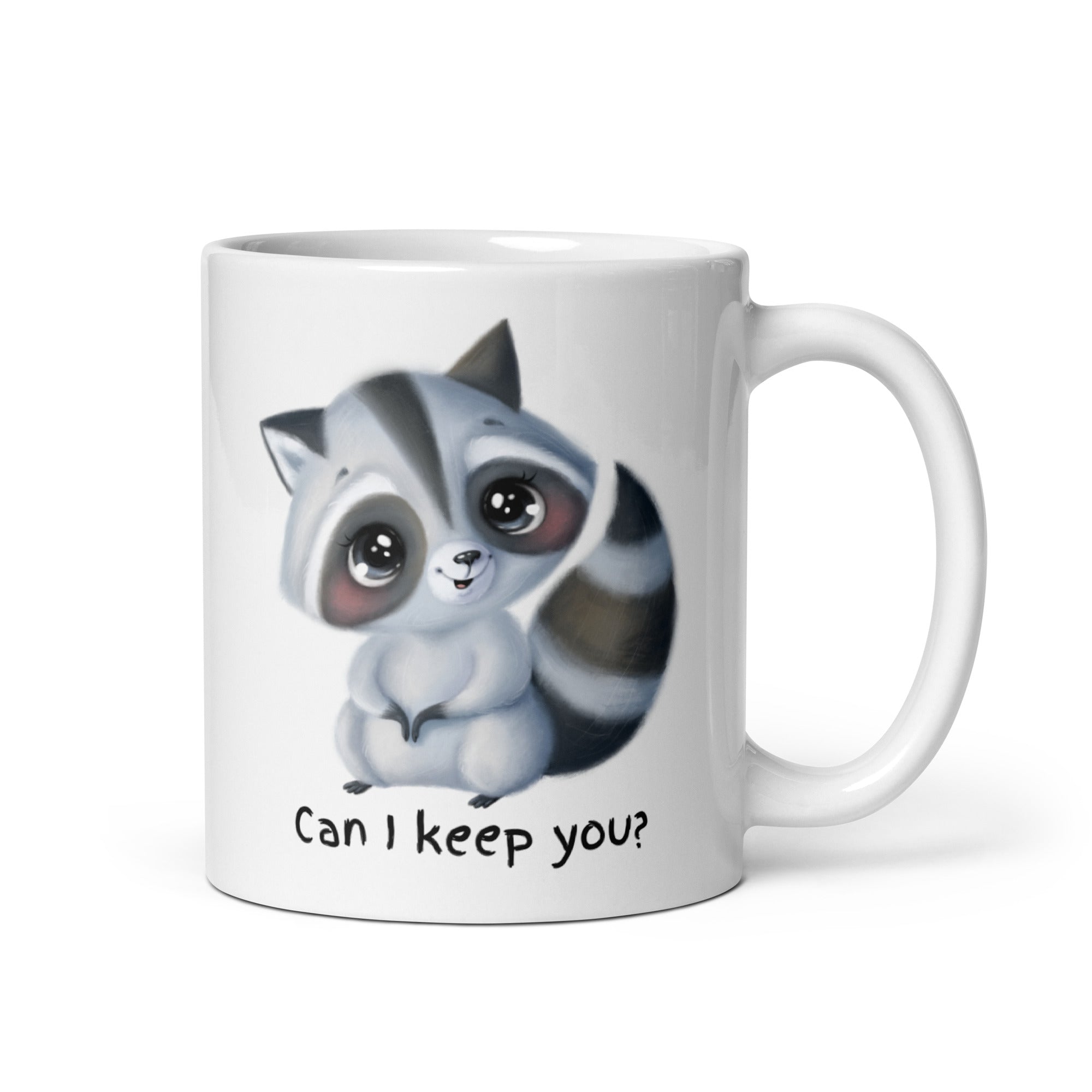 Can I Keep You? - White Glossy Mug