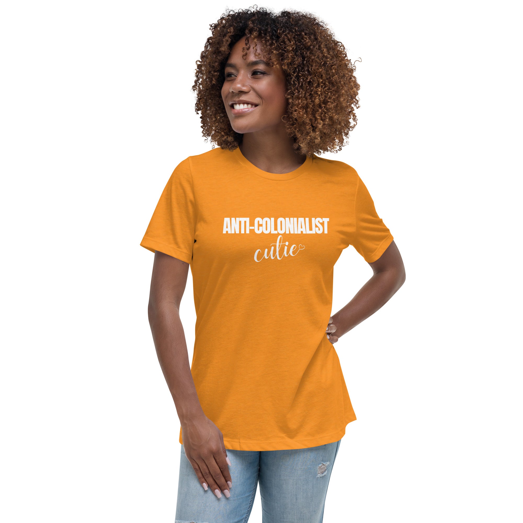 Anti-Colonialist Cutie - Women's Relaxed T-Shirt