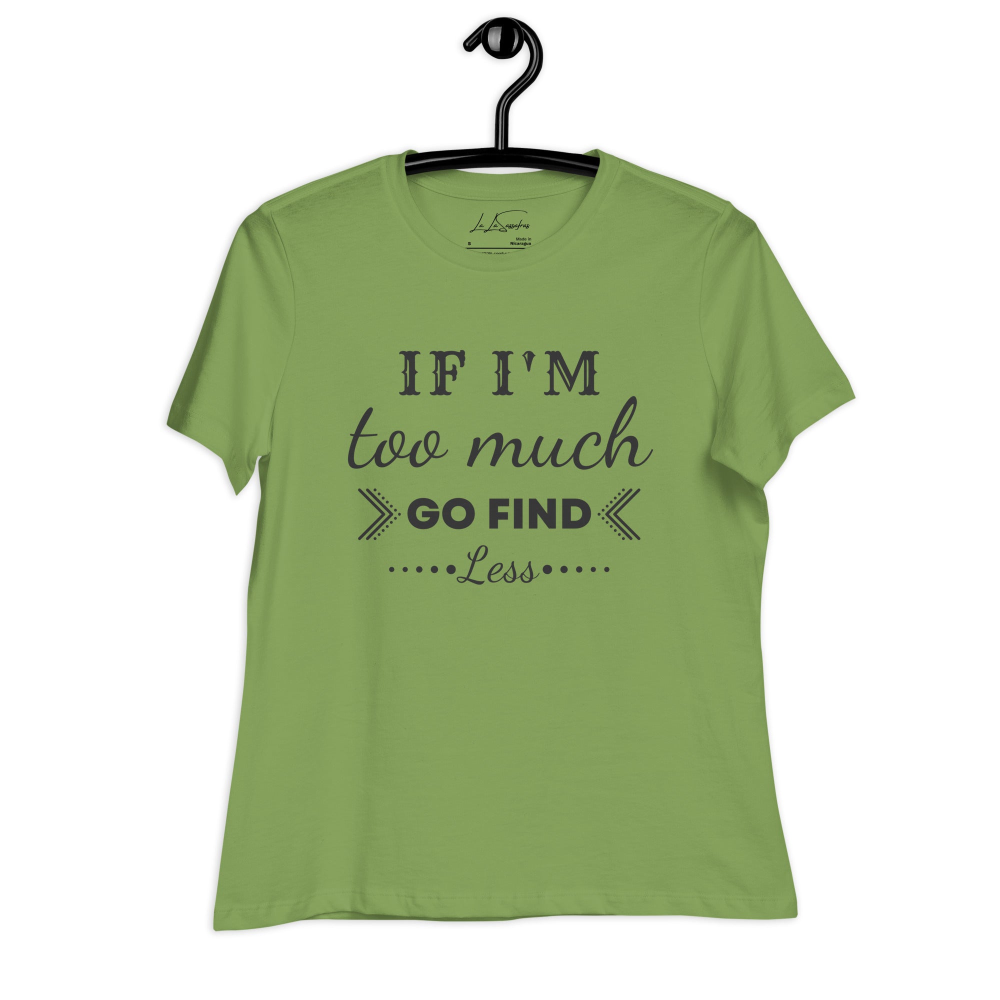 Find Less - Women's Relaxed T-Shirt