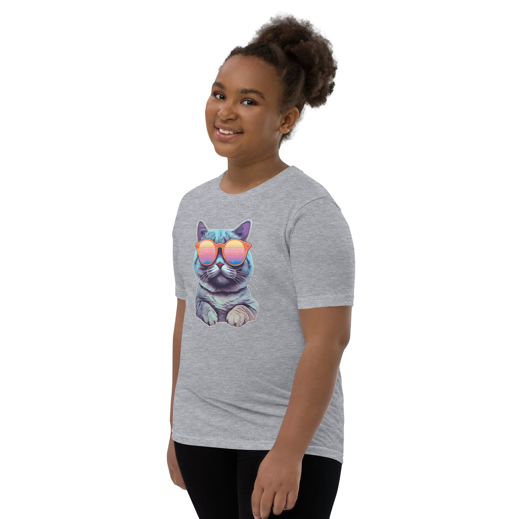 Cool Cat - Youth Short Sleeve T-Shirt