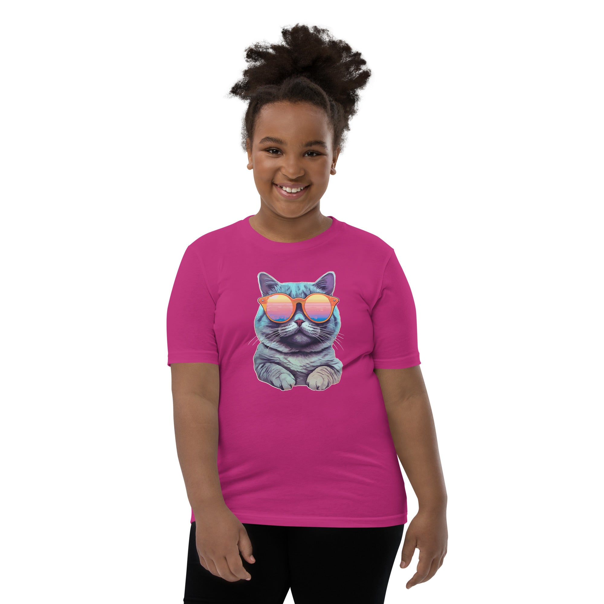 Cool Cat - Youth Short Sleeve T-Shirt