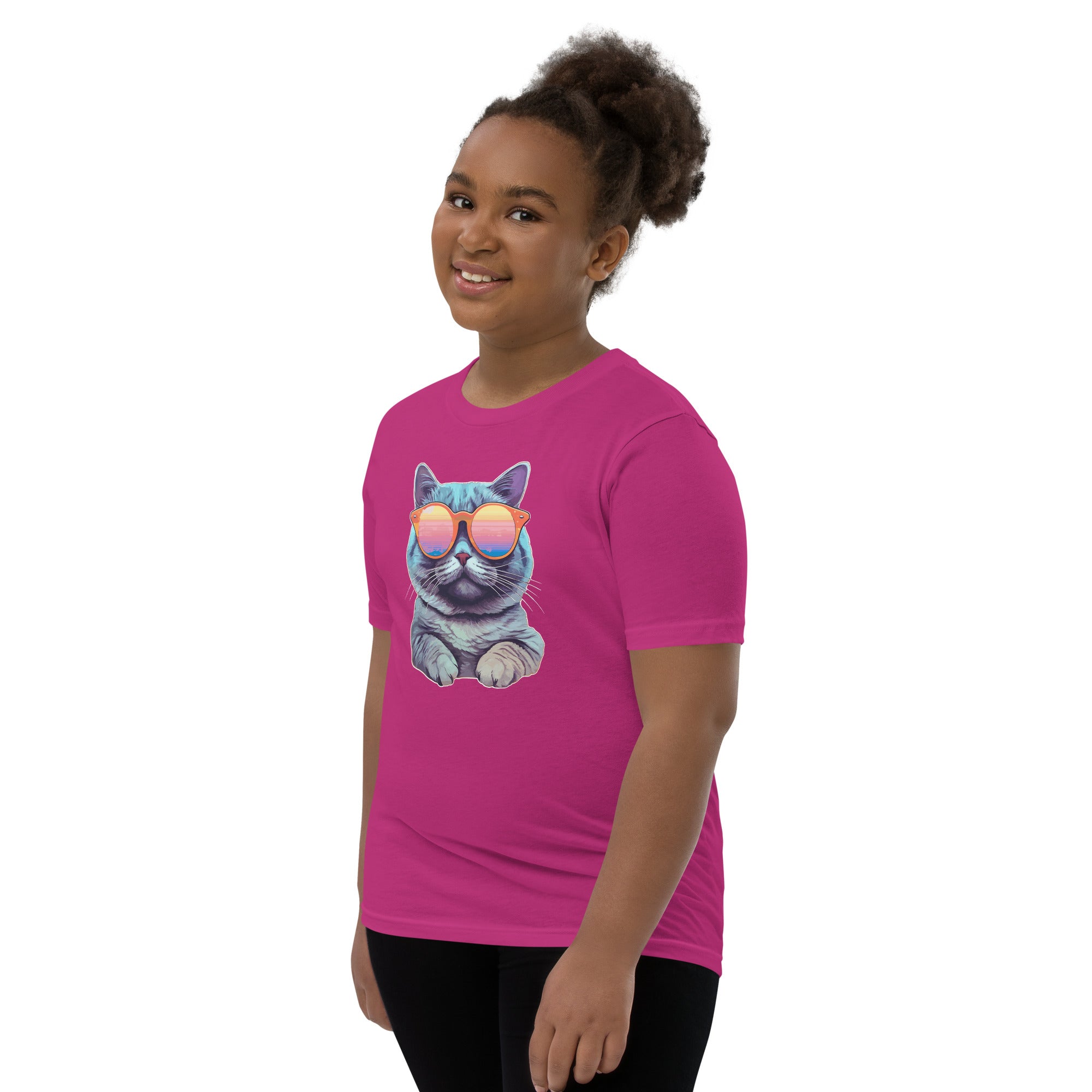 Cool Cat - Youth Short Sleeve T-Shirt