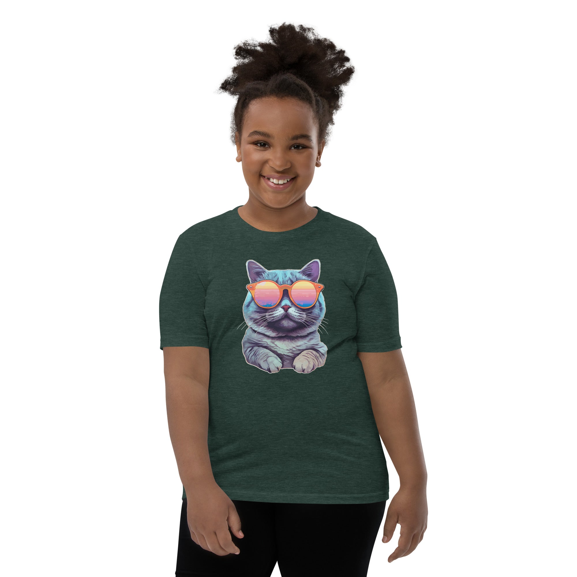 Cool Cat - Youth Short Sleeve T-Shirt