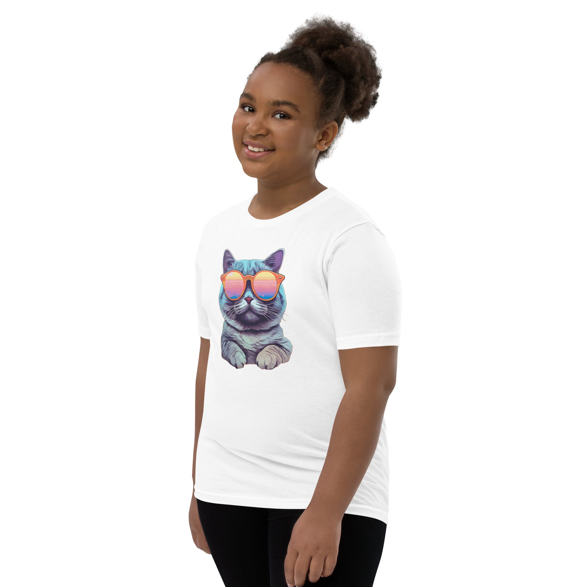 Cool Cat - Youth Short Sleeve T-Shirt