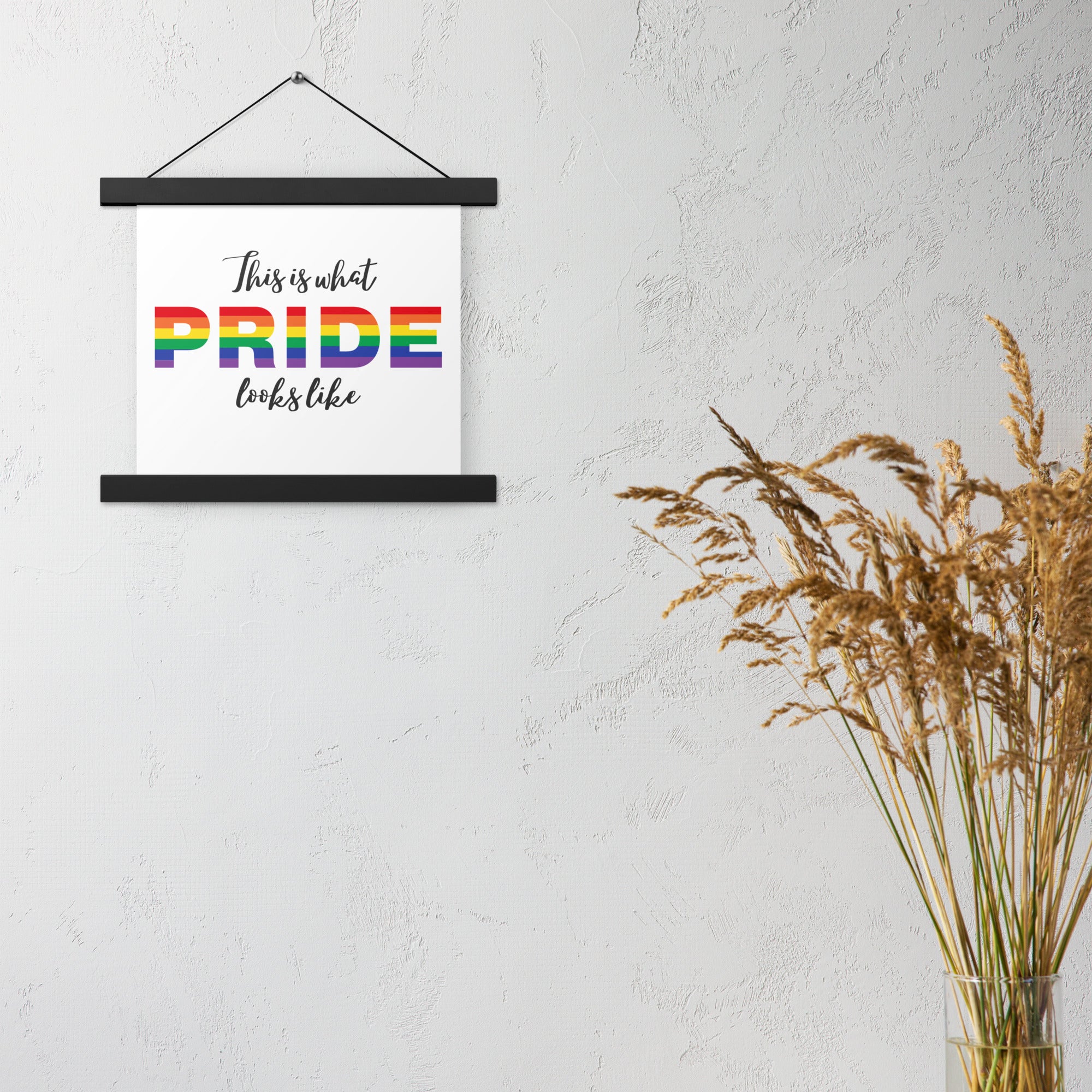This is PRIDE - Poster with Hangers