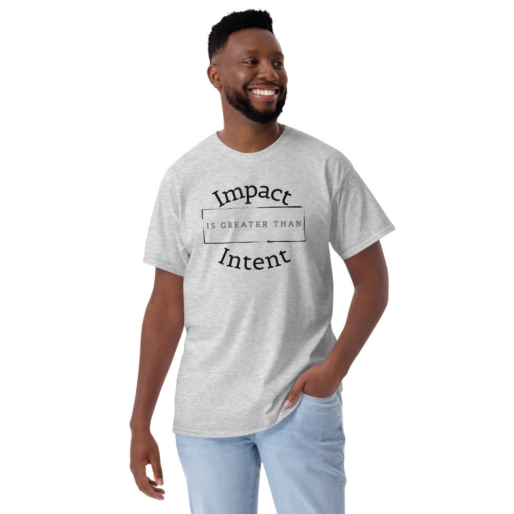Impact > Intent - Short Sleeve T-Shirt