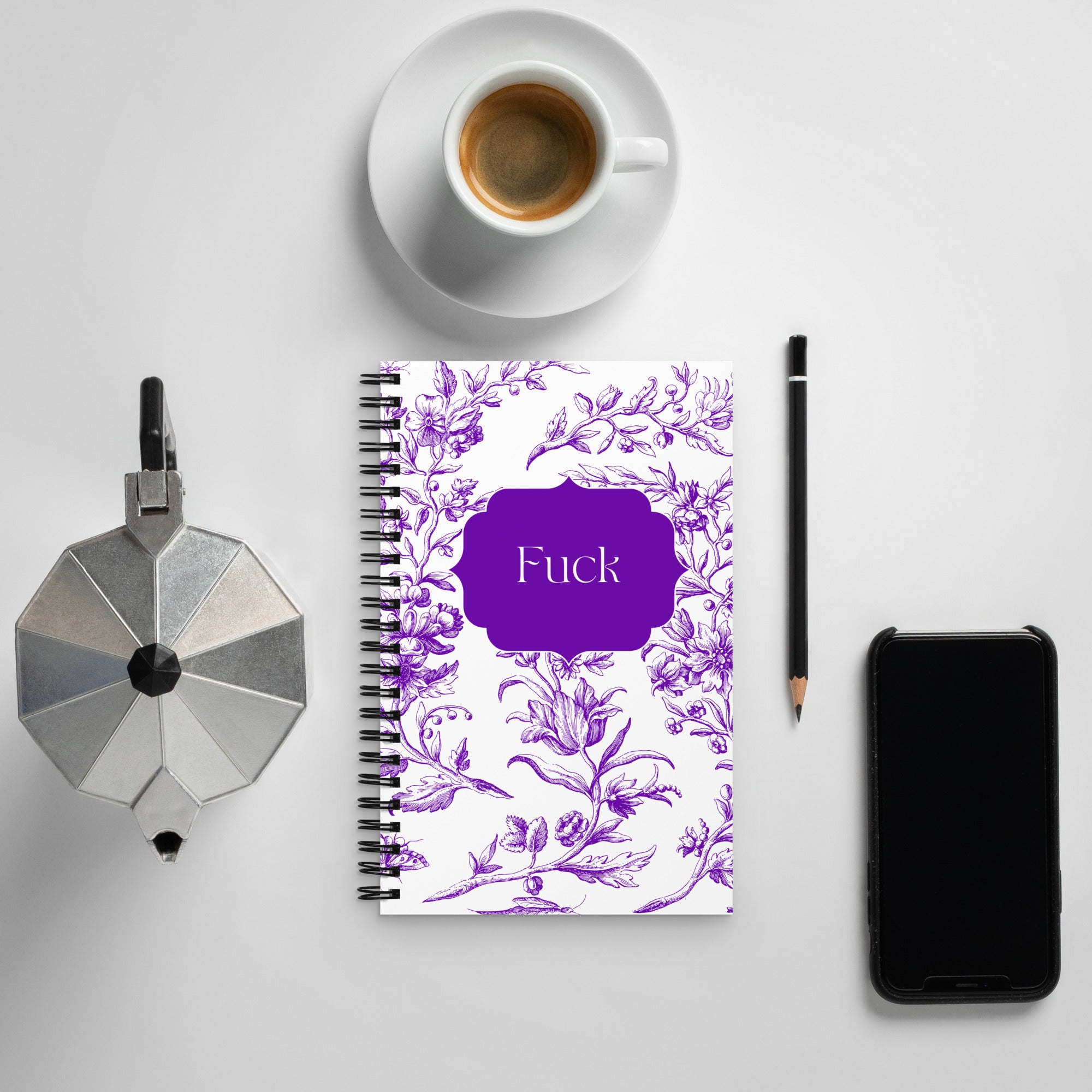 Fuck - Spiral Notebook
