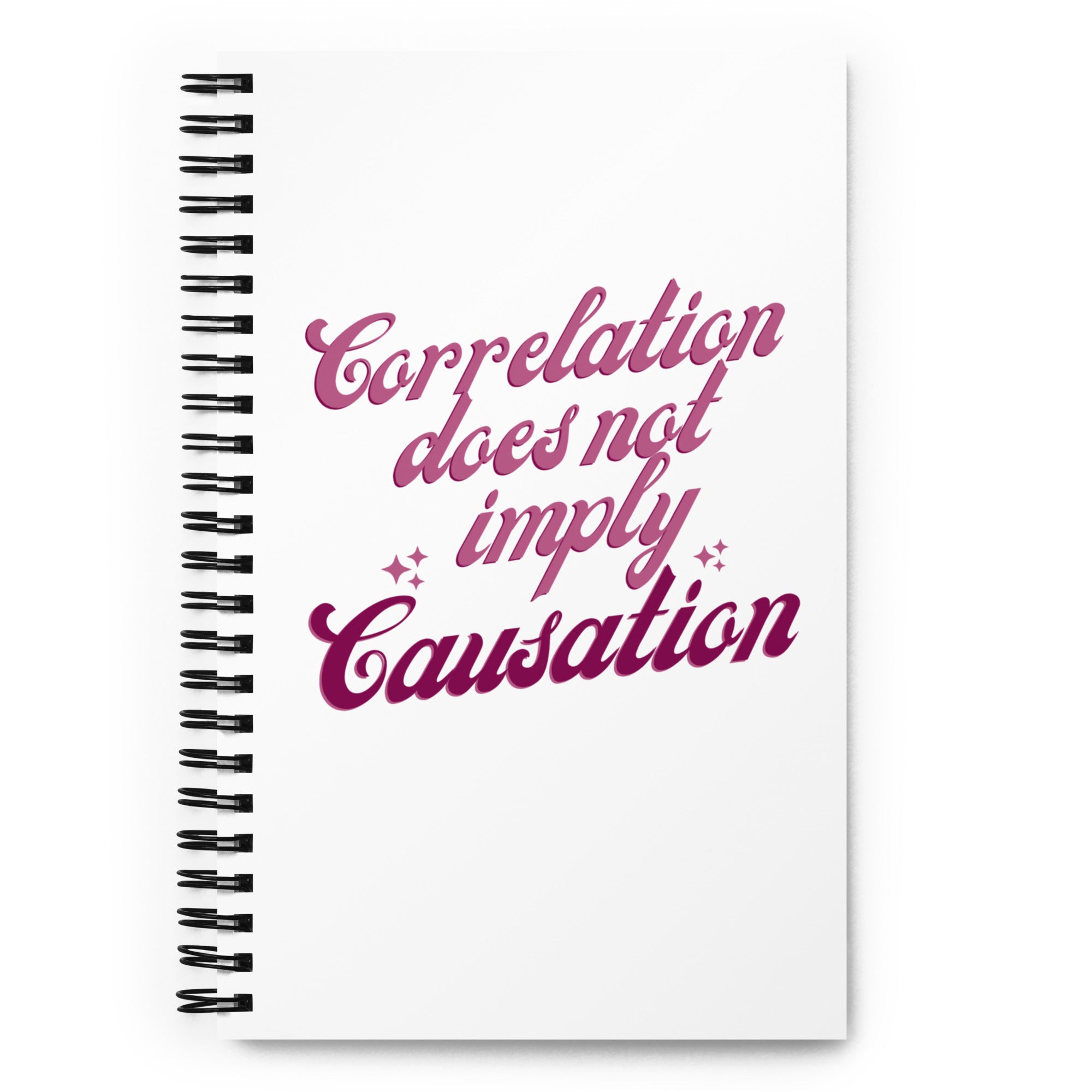 Correlation - Spiral Notebook