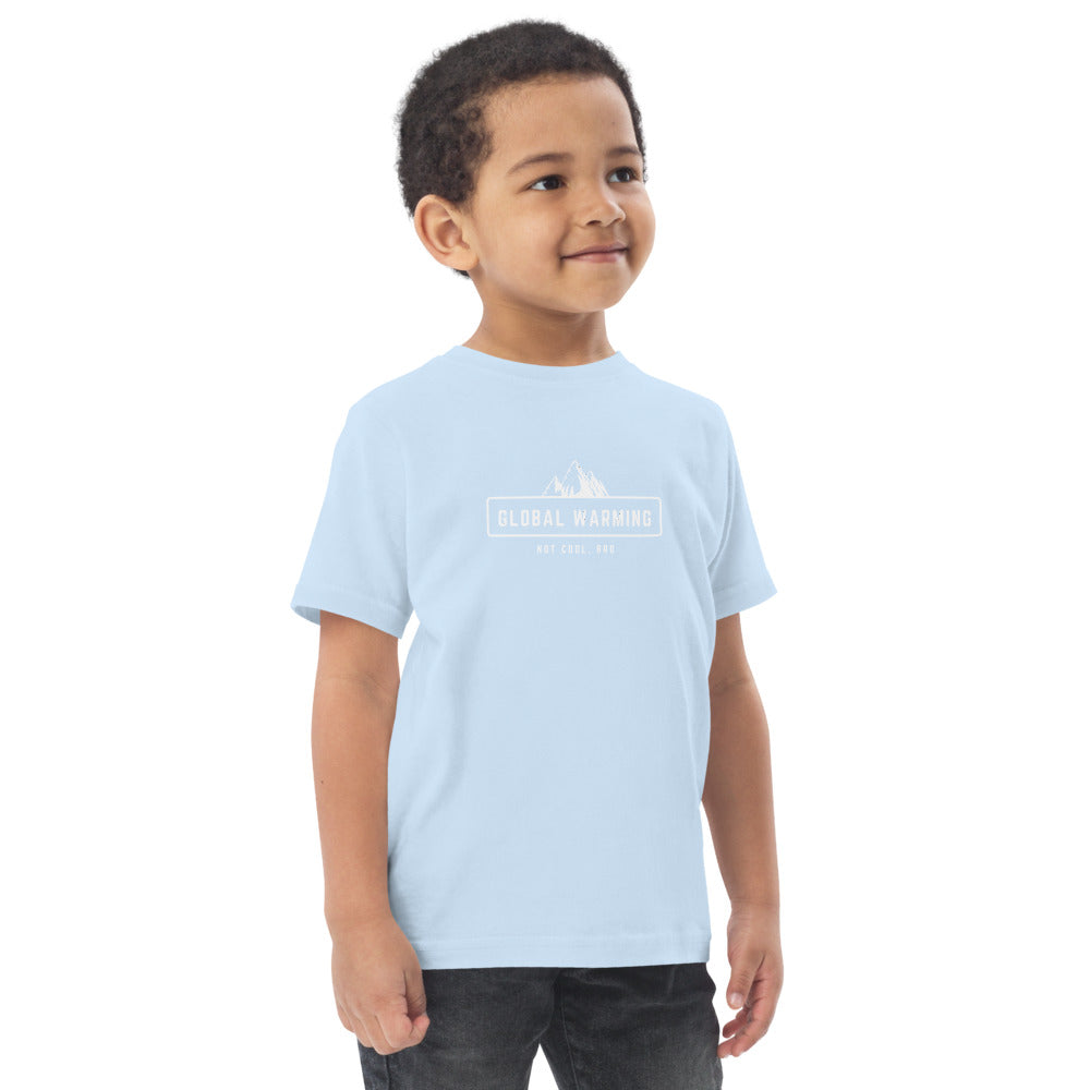 Global Warming - Toddler jersey t-shirt