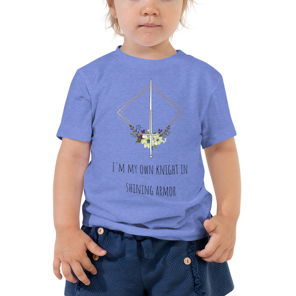 I'm My Own Knight - Toddler Short Sleeve Tee