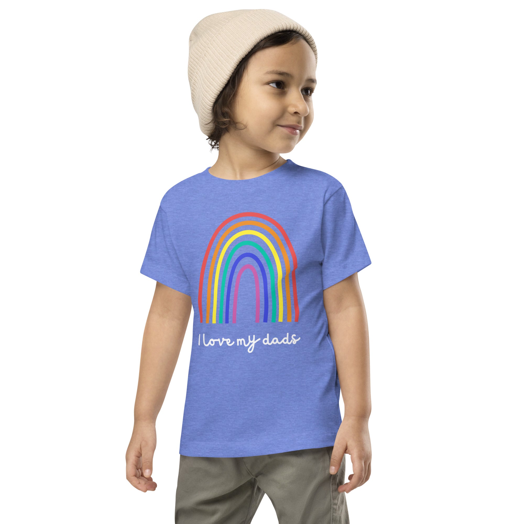 I Love My Dads - Toddler Short Sleeve Tee