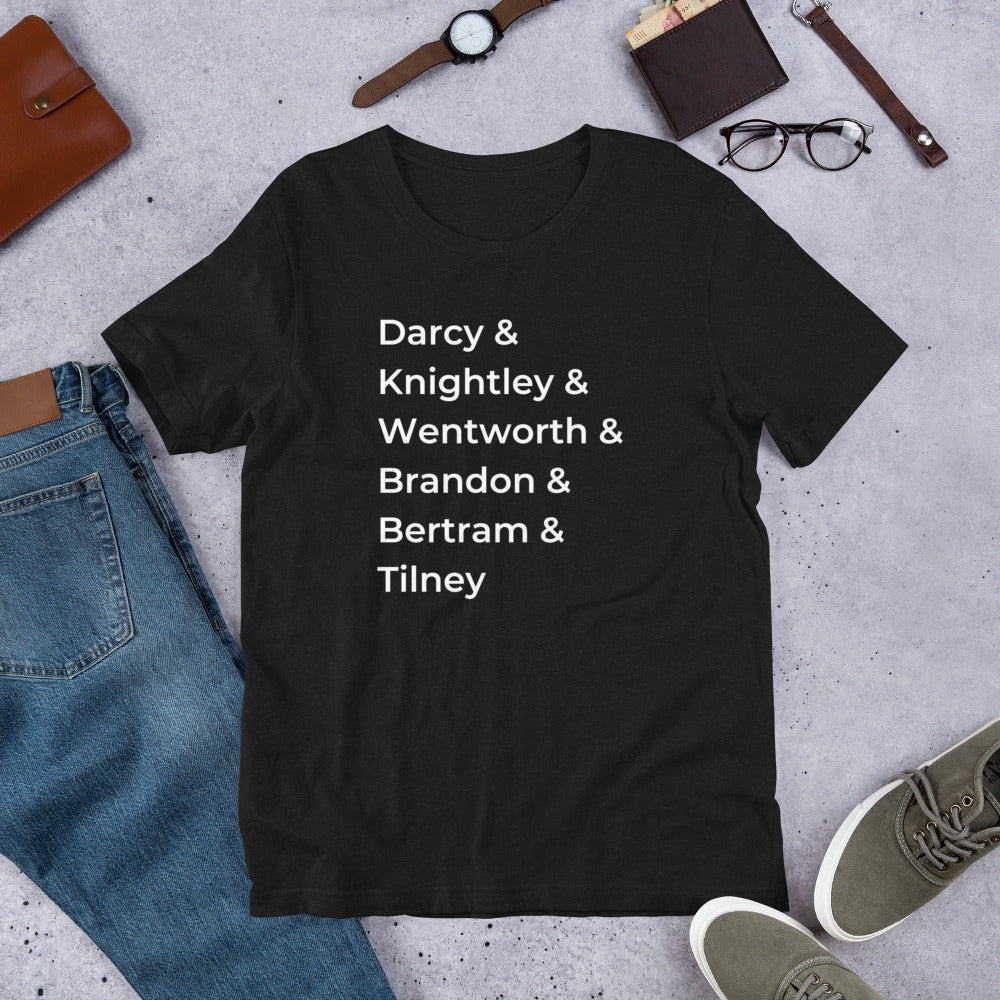Literary Collection - Austen Men - Unisex T-Shirt