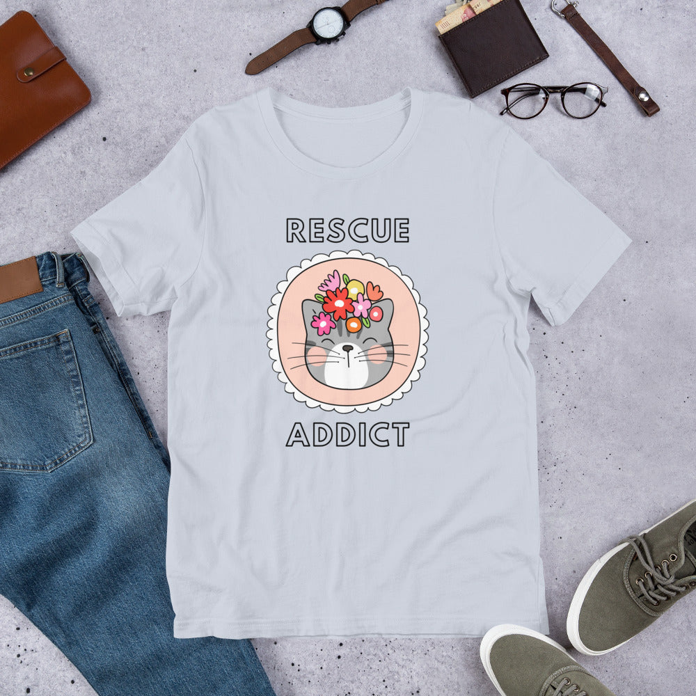 Rescue Addict - Short-sleeve unisex t-shirt