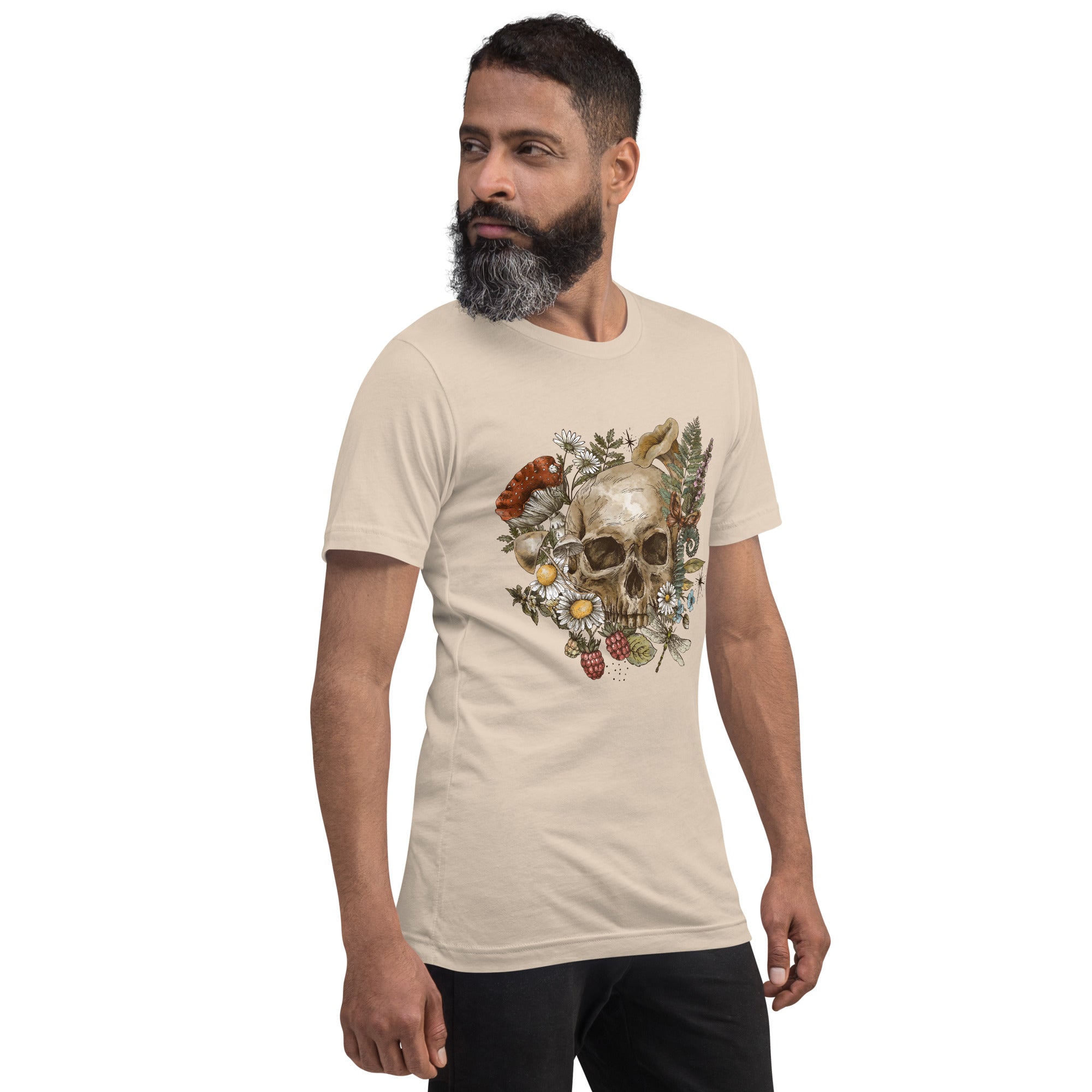 Floral Skull - Unisex T-Shirt