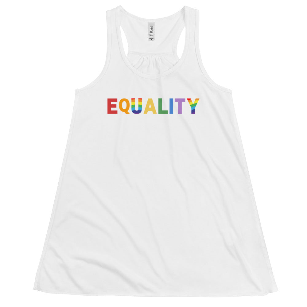 Equality - Women's Flowy Racerback Tank