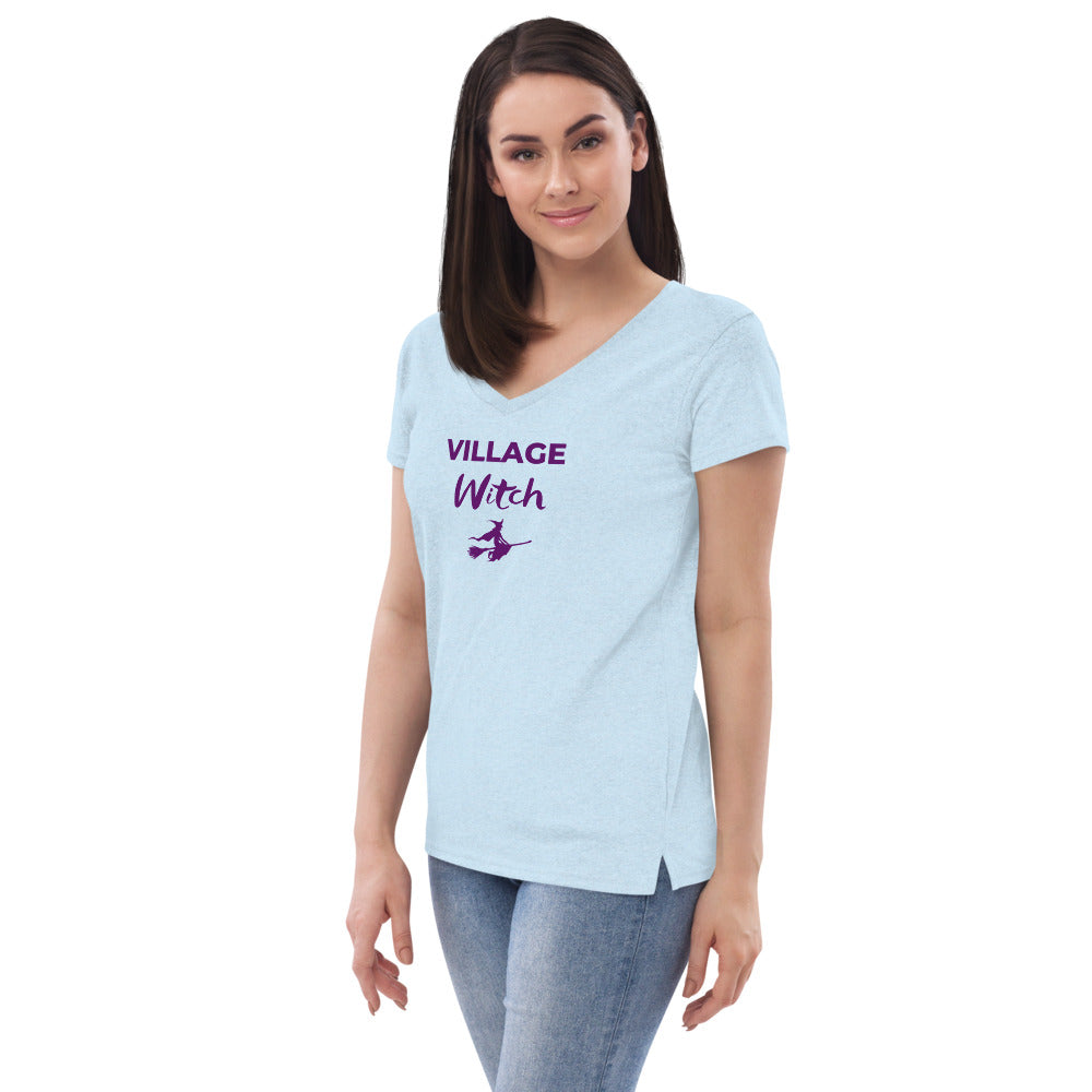 Village Witch - Women’s recycled v-neck t-shirt