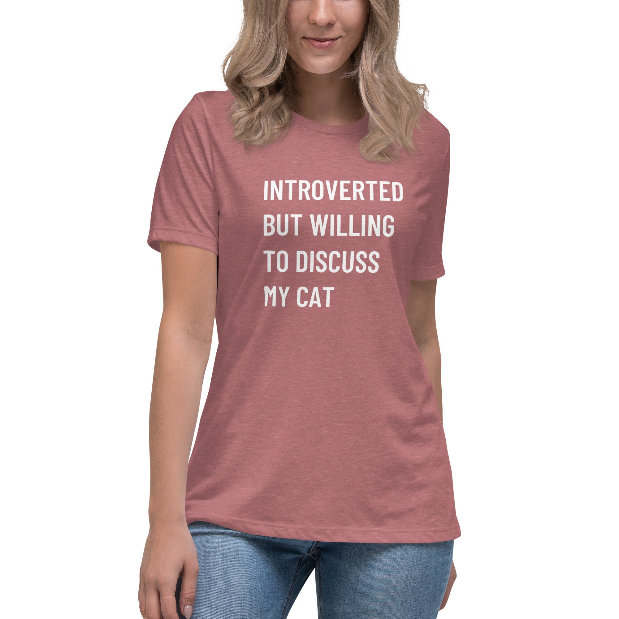 Introverted But... Women's Relaxed T-Shirt