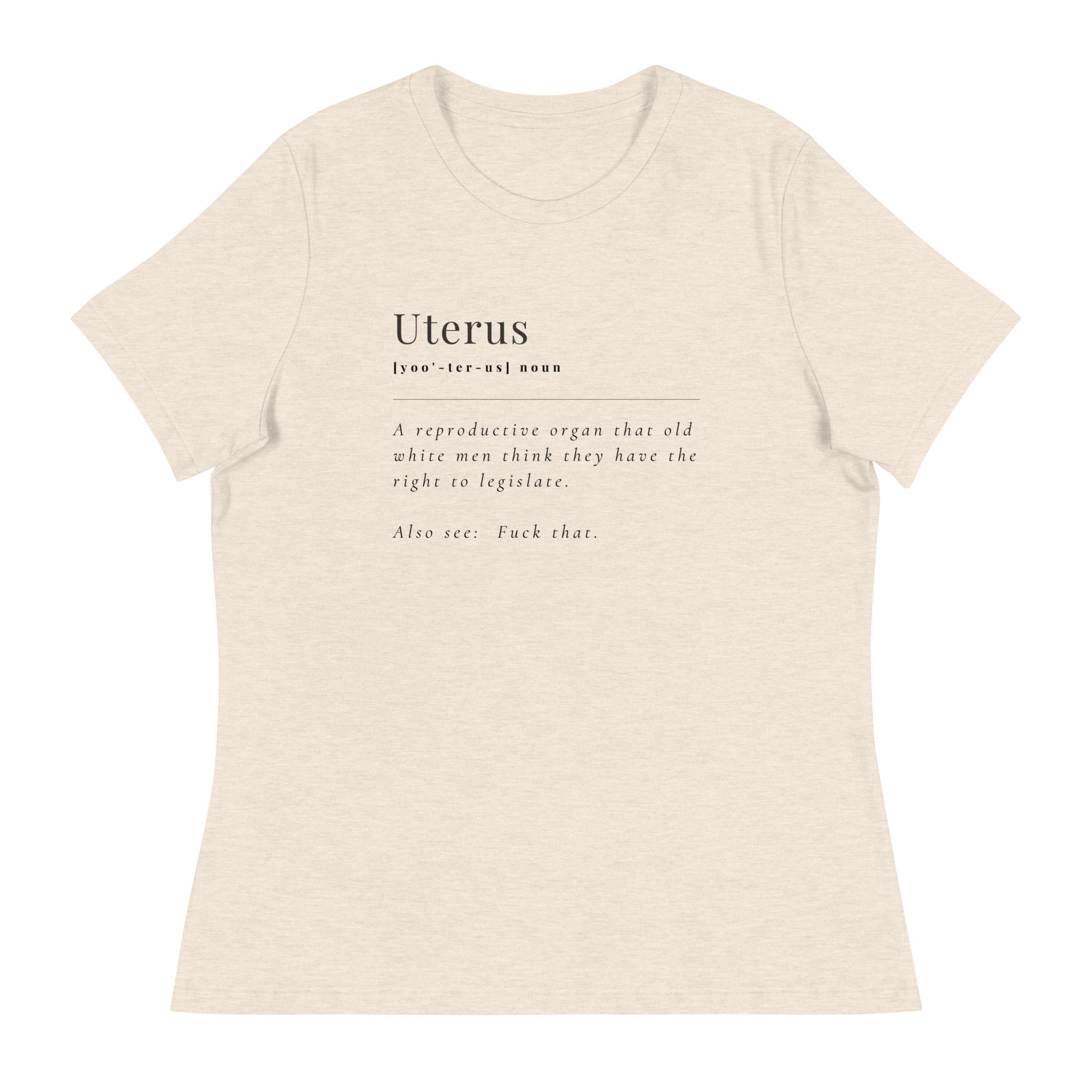 Uterus - Women's Relaxed T-Shirt