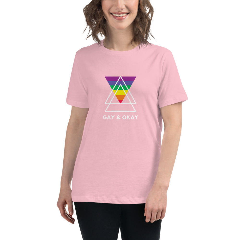 Gay & Okay - Women's Relaxed T-Shirt