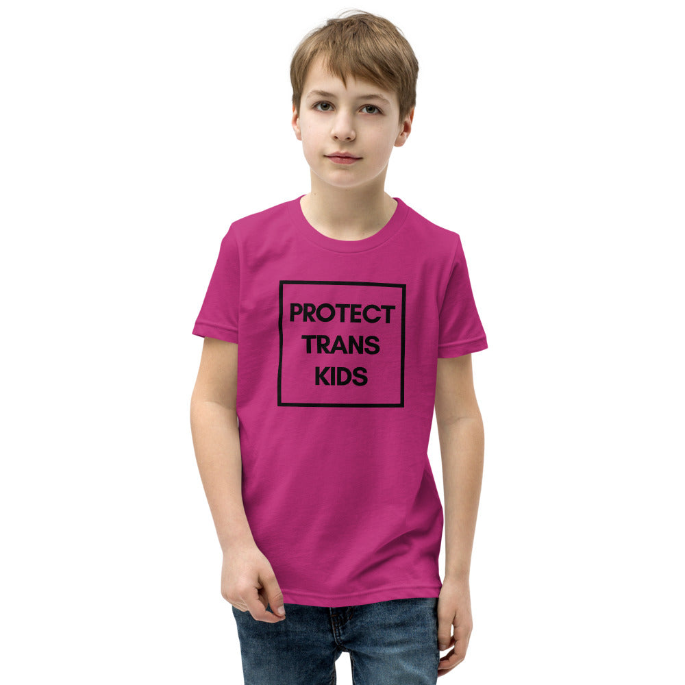 Protect Trans Kids - Youth Short Sleeve T-Shirt