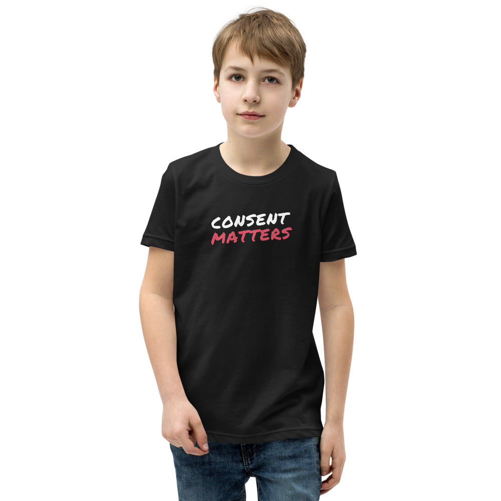 Consent Matters - Youth Short Sleeve T-Shirt
