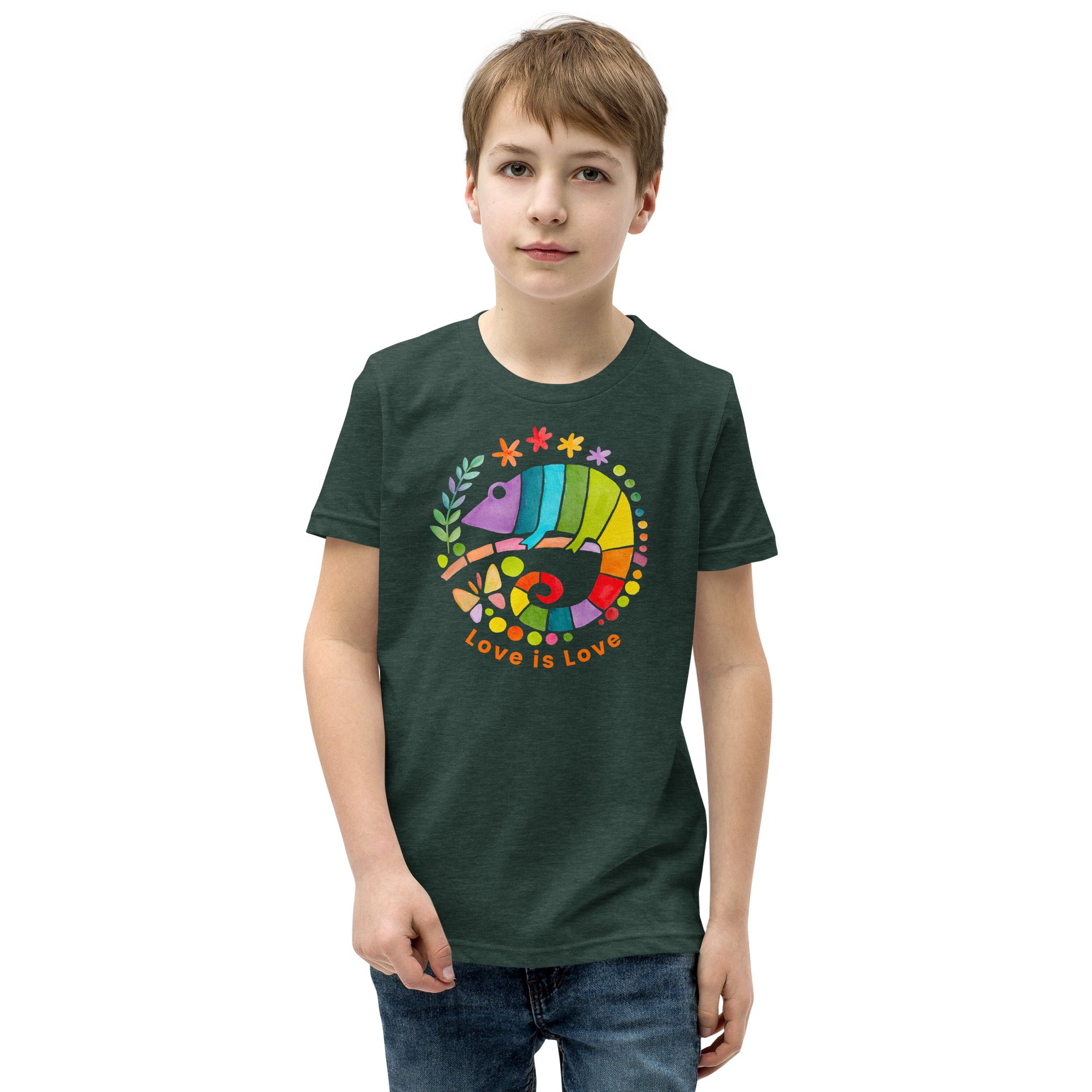 Chameleon Love - Youth Short Sleeve T-Shirt