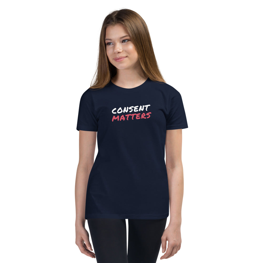 Consent Matters - Youth Short Sleeve T-Shirt
